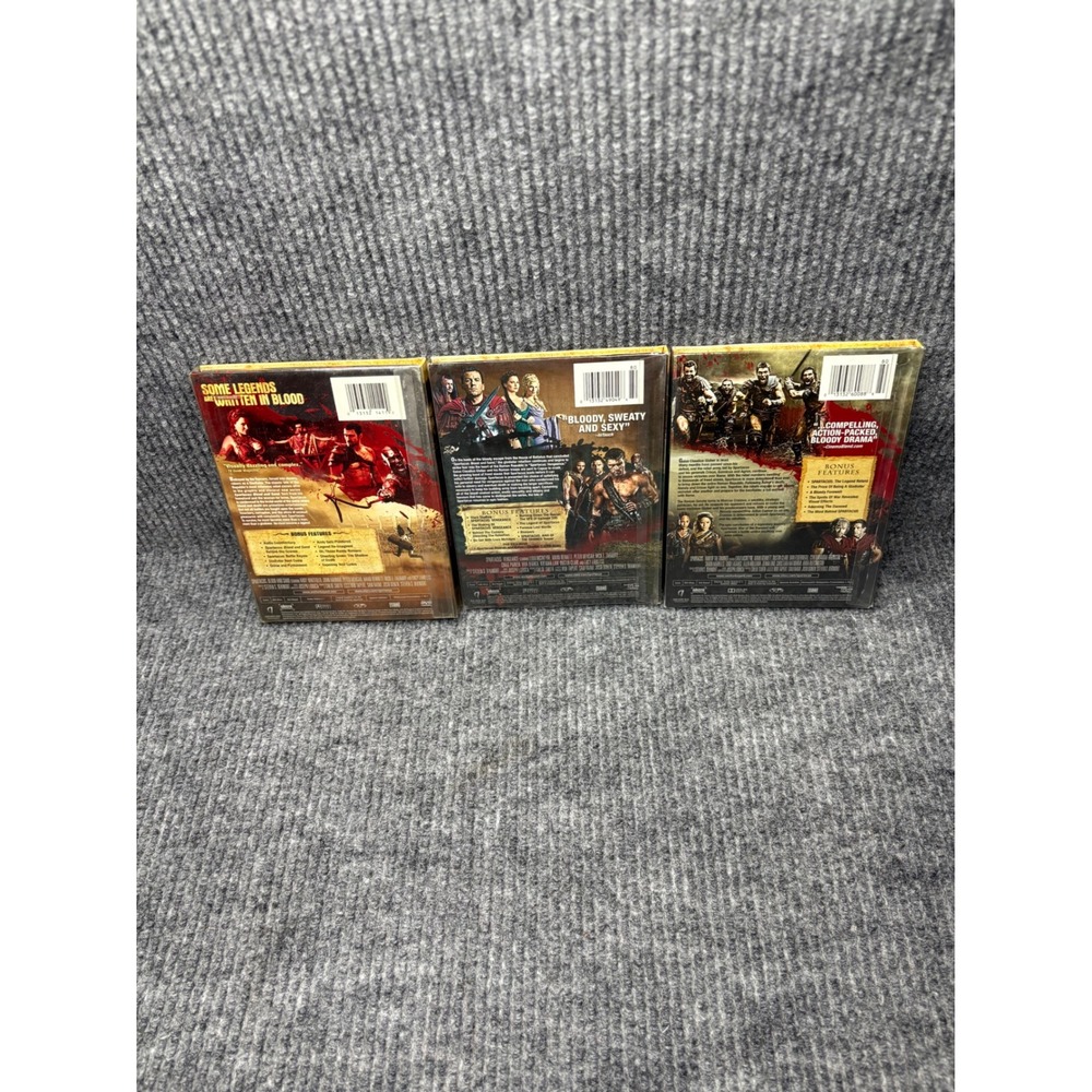 Spartacus Complete Series DVD Set (Seasons 1-3) Blood&Sand, Vengeance War Damned - Picture 3 of 3